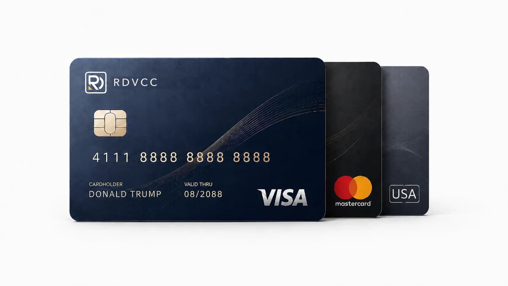RDVCC — Visa / Mastercard / cartão dos EUA